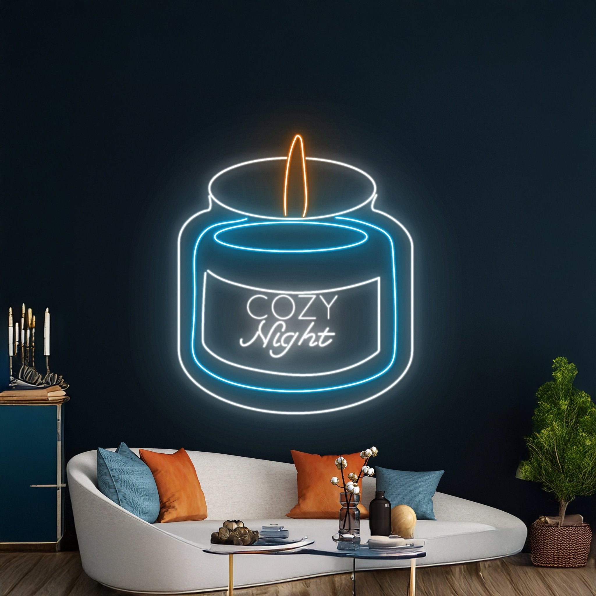 Handmade Candle Neon Sign - Shineneon