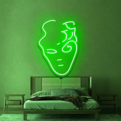 Handsome Face Artistic Neon Signs Wall Art Led Signs - Shineneon