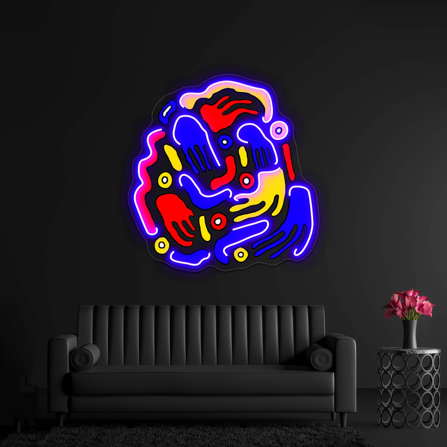 Handsy Wall Artwork Neon Signs