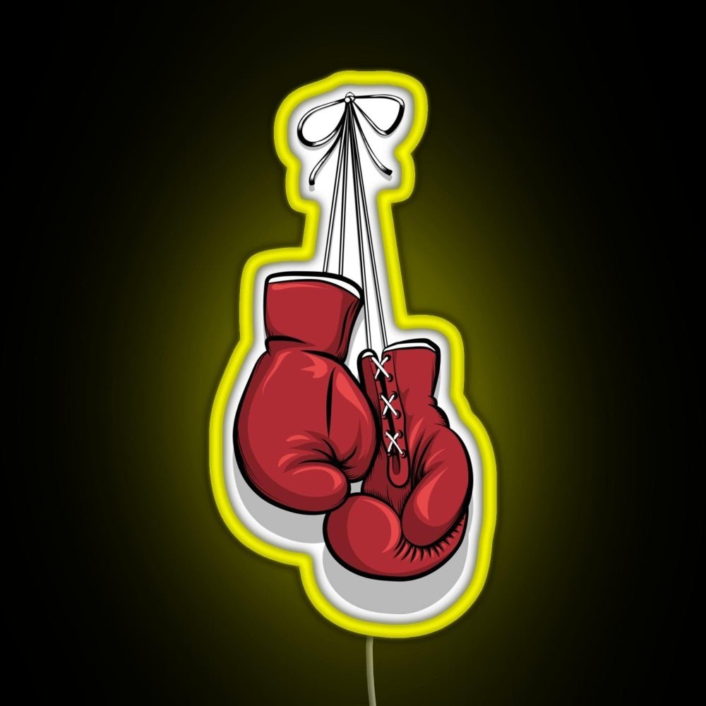 Hanging Gloves Rgb Neon Sign - Shineneon