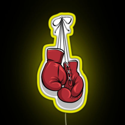Hanging Gloves Rgb Neon Sign - Shineneon
