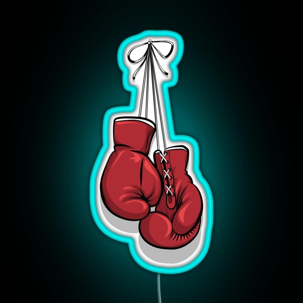 Hanging Gloves Rgb Neon Sign - Shineneon
