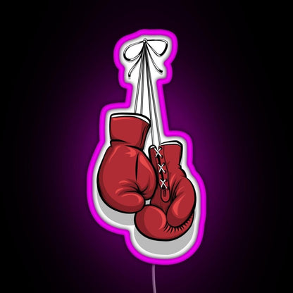 Hanging Gloves Rgb Neon Sign - Shineneon