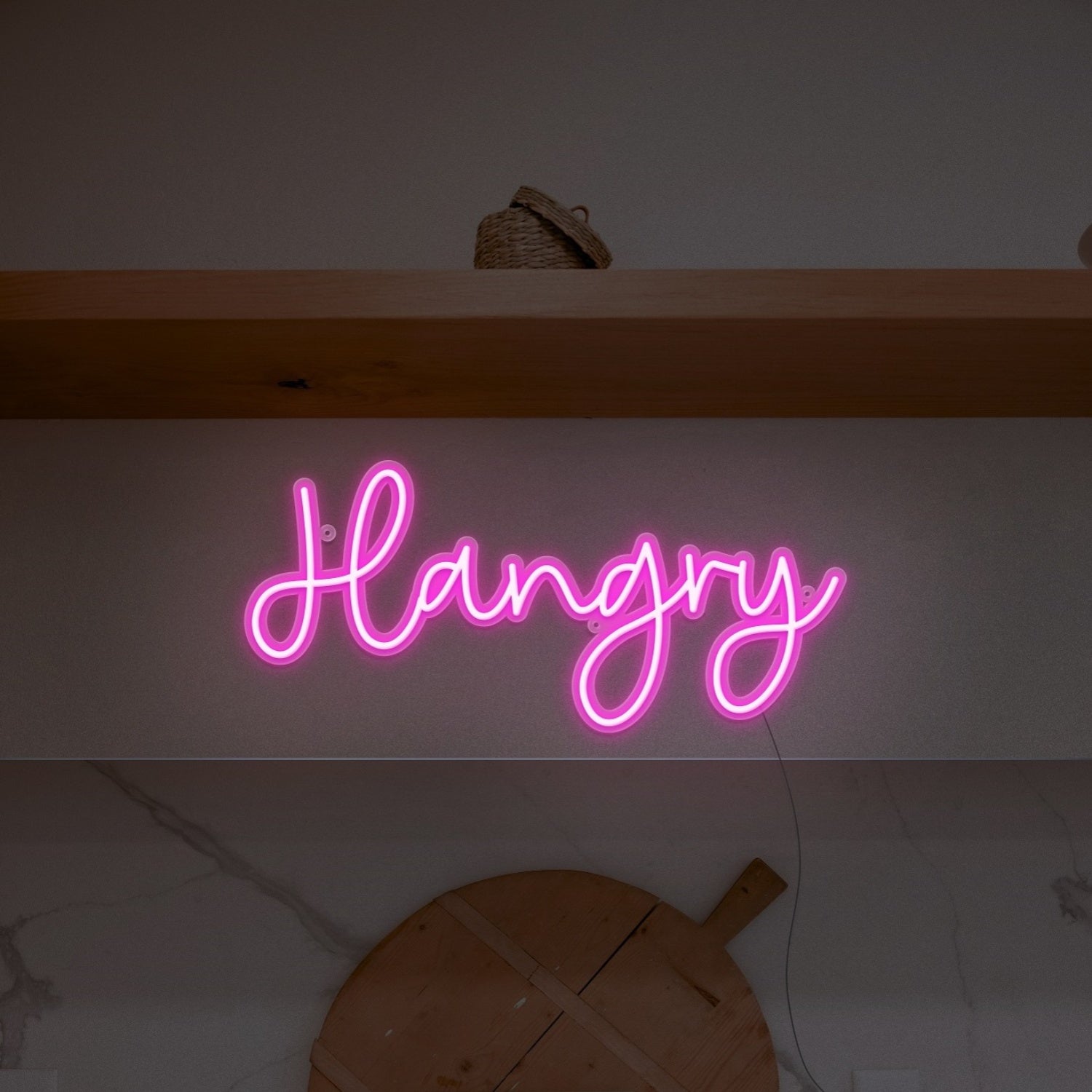 Hangry Led Neon Sign Wall Art | Shineneon