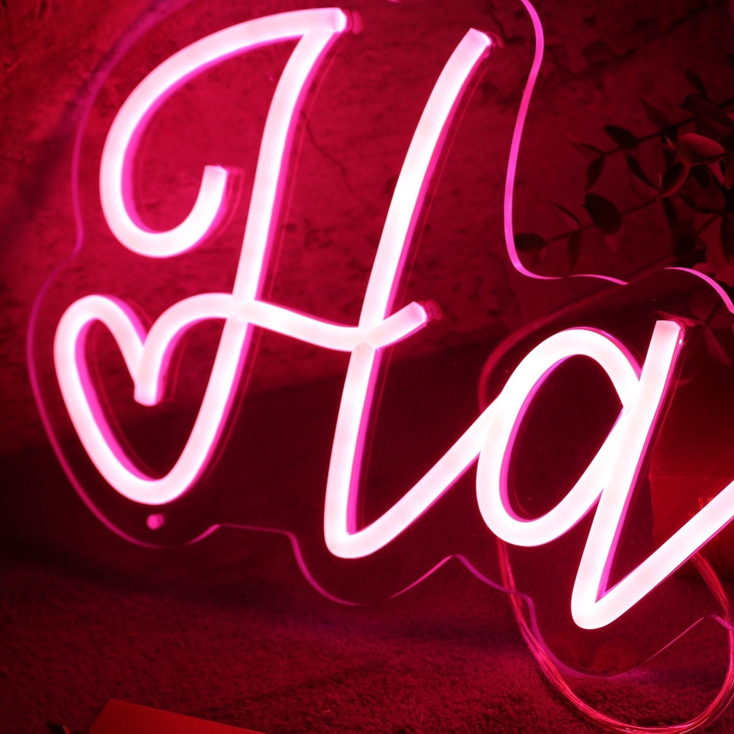Hanna Red Led Neon Sign - Shineneon