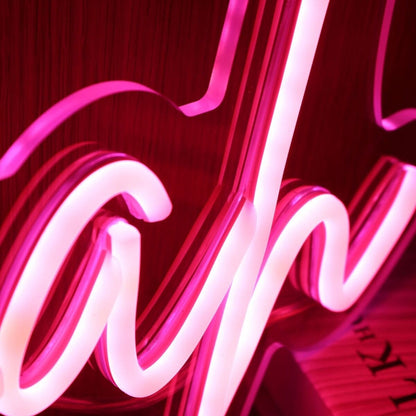 Hannah Red Led Neon Sign - Shineneon