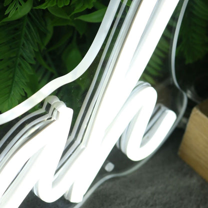 Hannah White Led Neon Sign - Shineneon