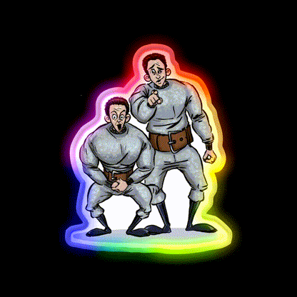 Hans And Franz Gym Fitness Led Neon Sign Rgb Color