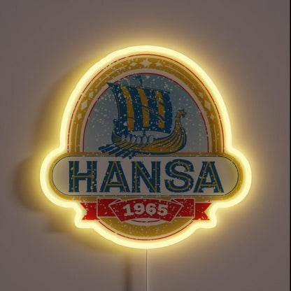 Hansa 1965 Rgb Led Neon Sign - Shineneon