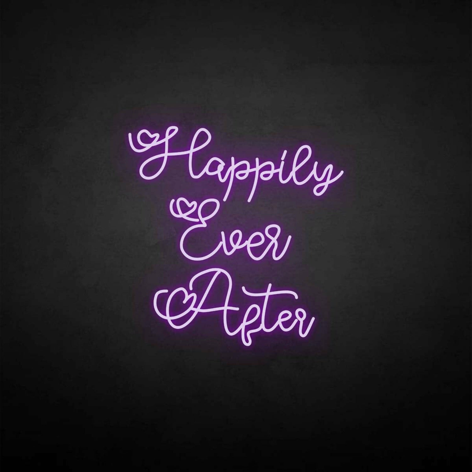 Happily Ever After 3 Neon Sign | Shineneon