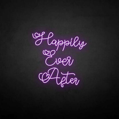 Happily Ever After 3 Neon Sign | Shineneon