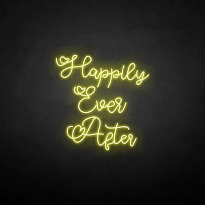 Happily Ever After 3 Neon Sign | Shineneon