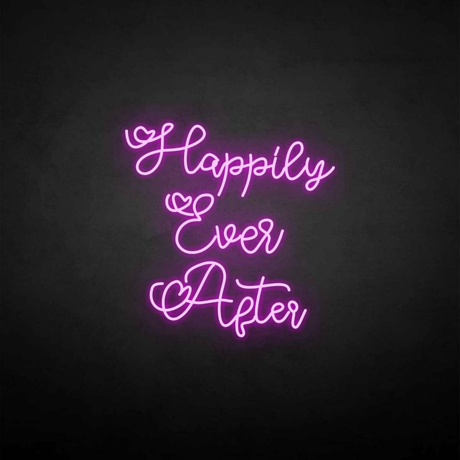 Happily Ever After 3 Neon Sign | Shineneon