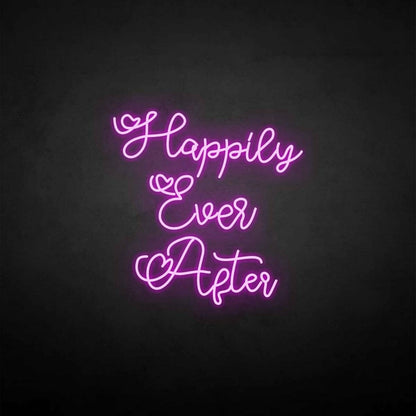 Happily Ever After 3 Neon Sign | Shineneon