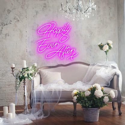 Happily Ever After Fairy Tale Glow In Neon | Shineneon