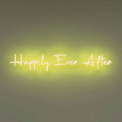 Happily Ever After Illuminate Your Love Story In Neon | Shineneon