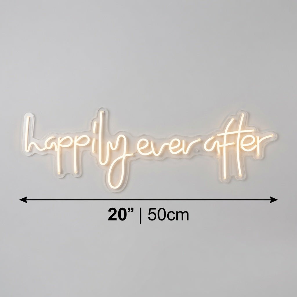 Happily Ever After LED Neon Sign Wall Decor - Shineneon