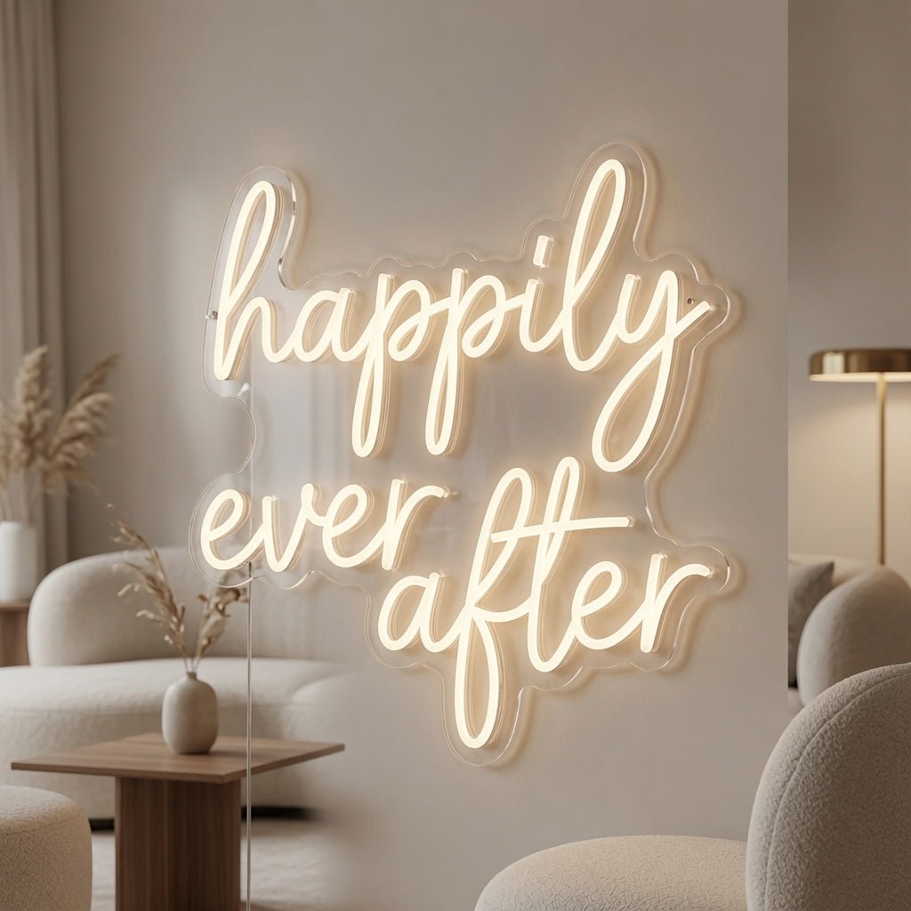 Happily Ever After LED Neon Sign Wall Decor - Shineneon