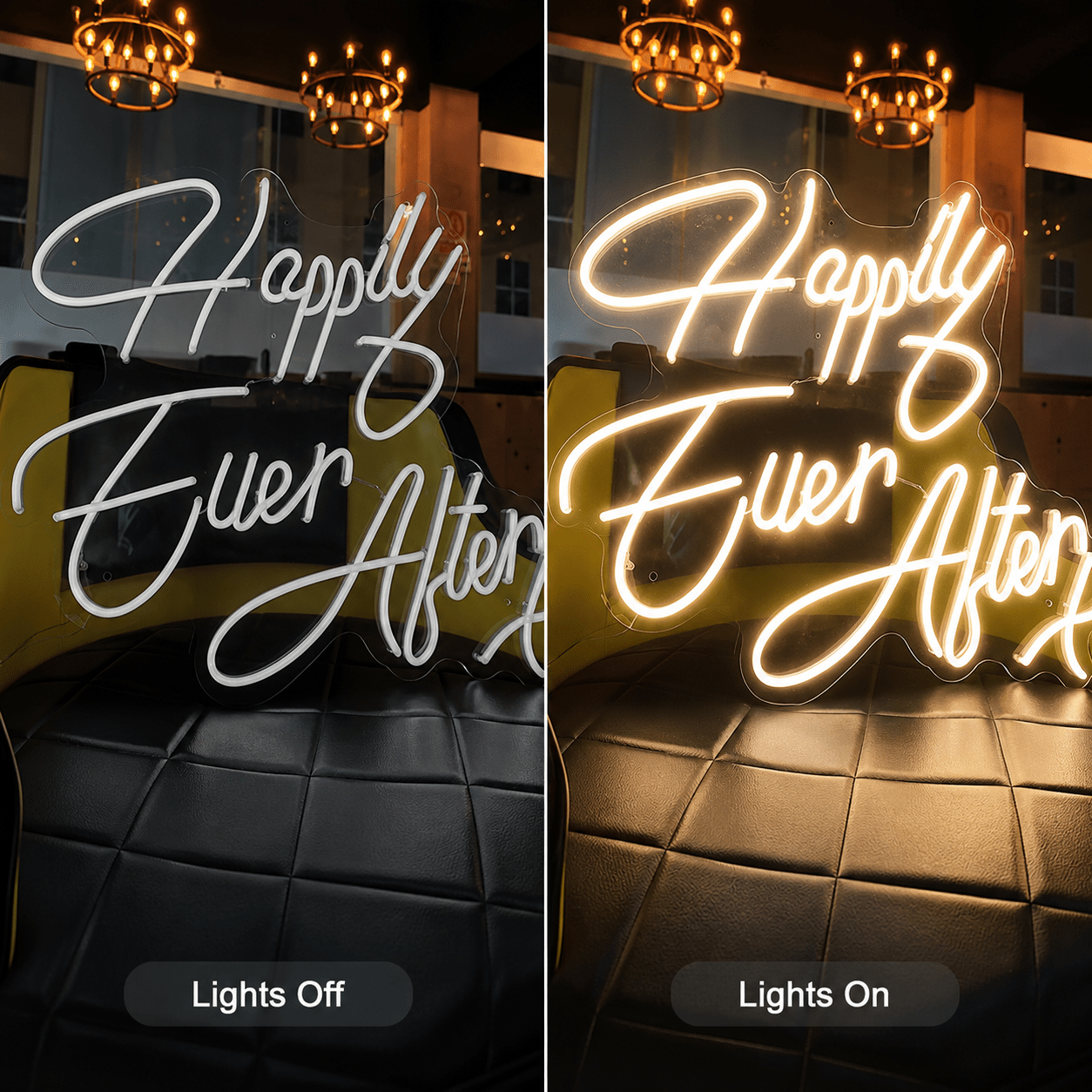 Happily Ever After LED Neon Sign Wall Neon Sign - Shineneon