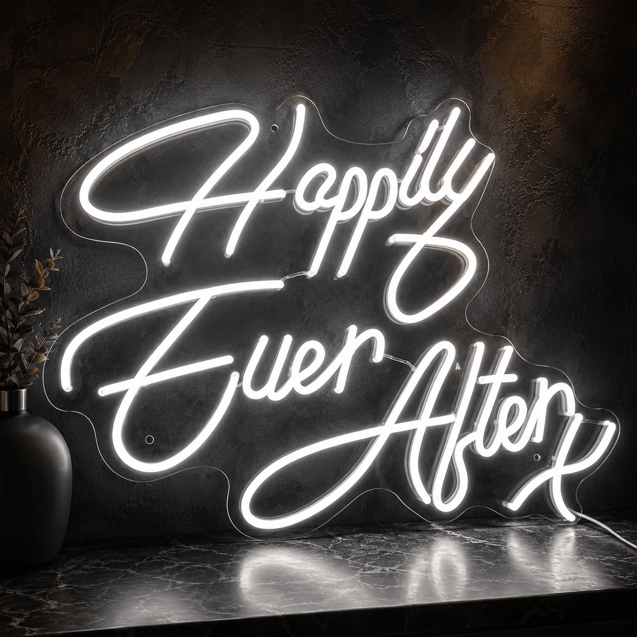 Happily Ever After LED Neon Sign Wall Neon Sign - Shineneon