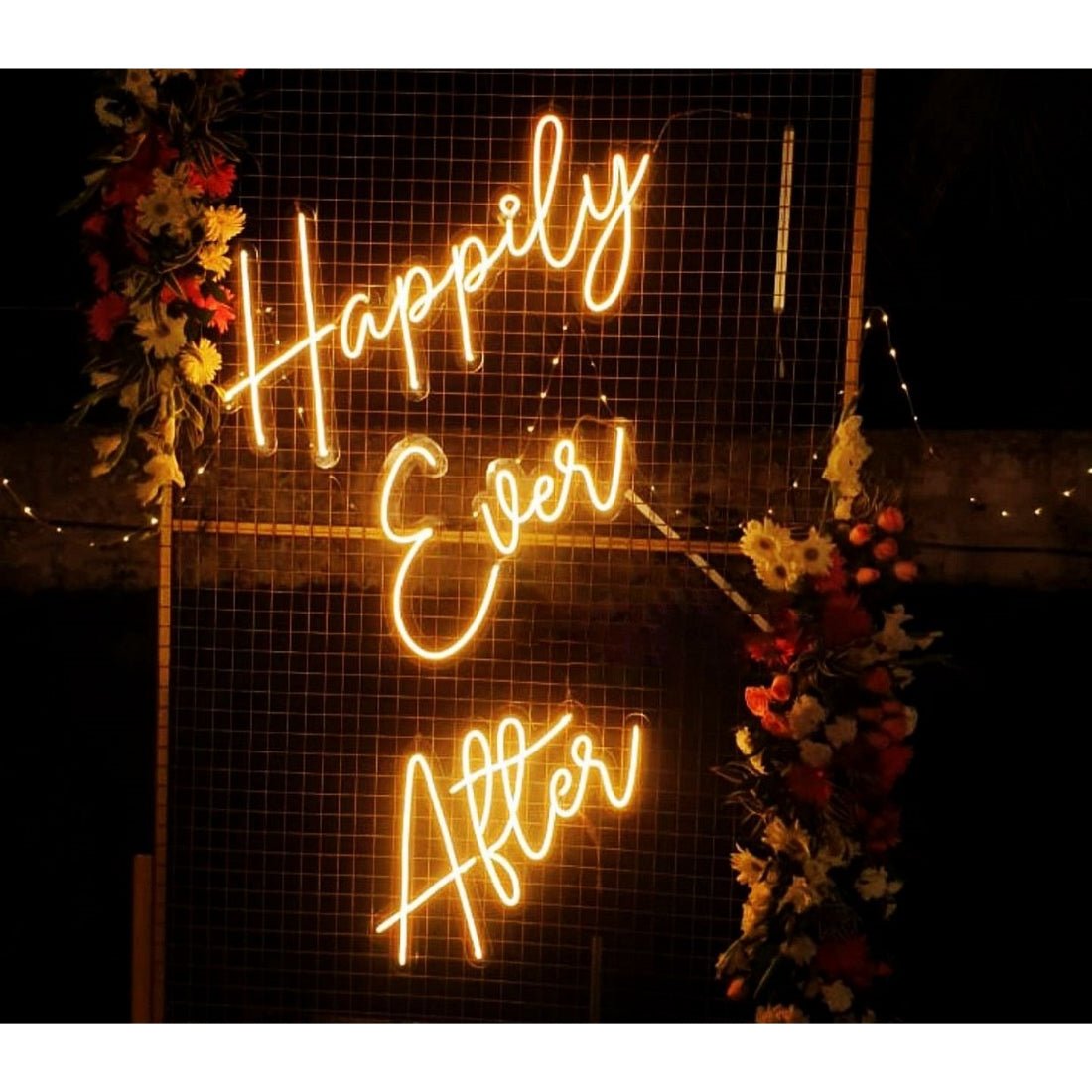 Happily Ever After Led Sign Business Neon Sign For Room - Shineneon