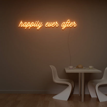 Happily Ever After Neon Sign For Home Party | Shineneon