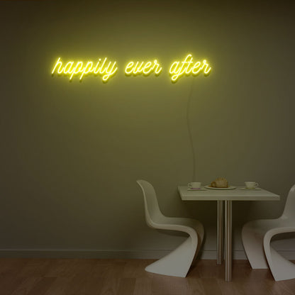 Happily Ever After Neon Sign For Home Party | Shineneon