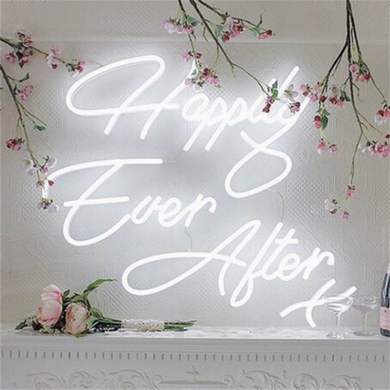 Happily Ever After Neon Sign For Wedding And Romantic Decor | Shineneon