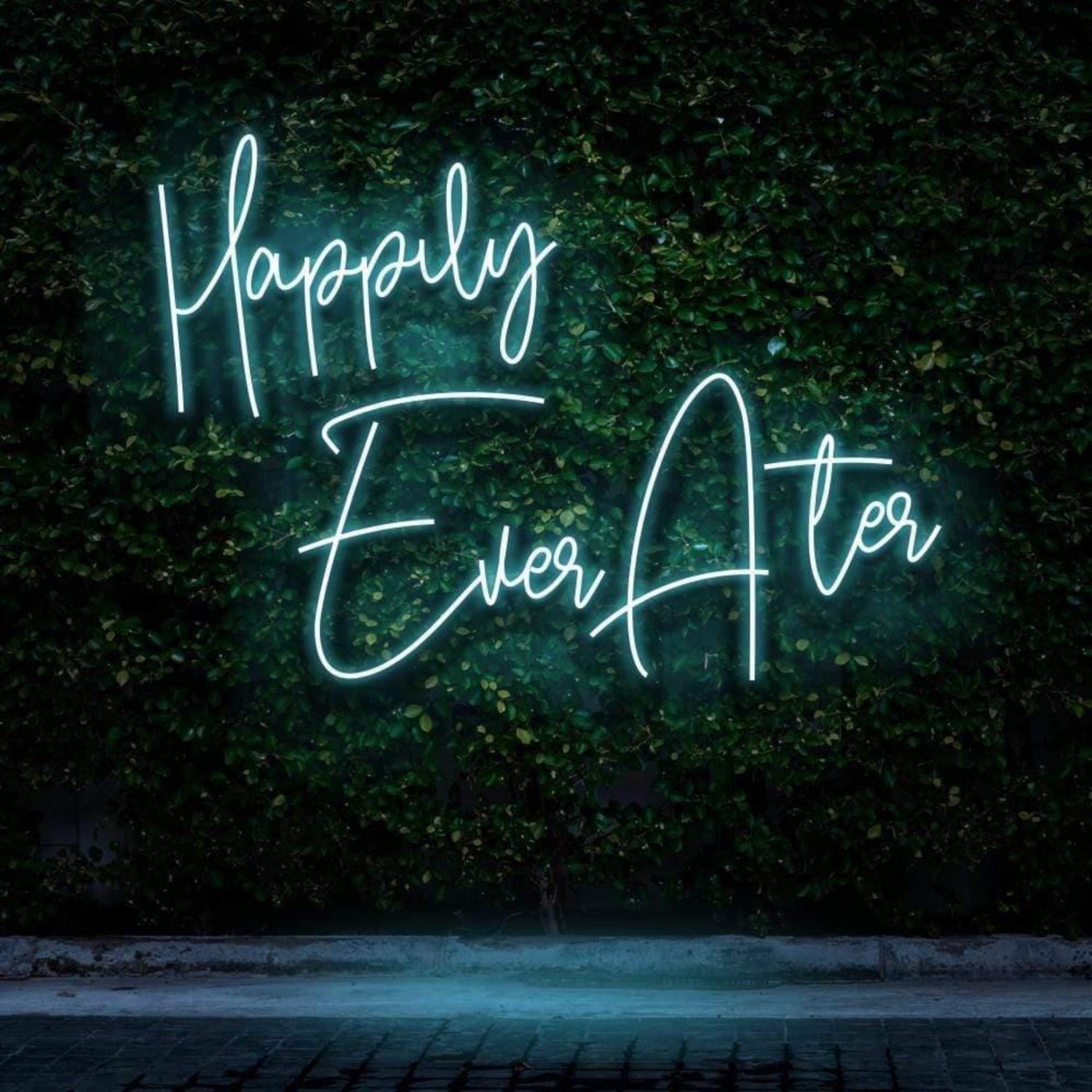 Happily Ever After Soft Pink-Purple Led Neon Sign For Wedding Outdoor Decor | Shineneon