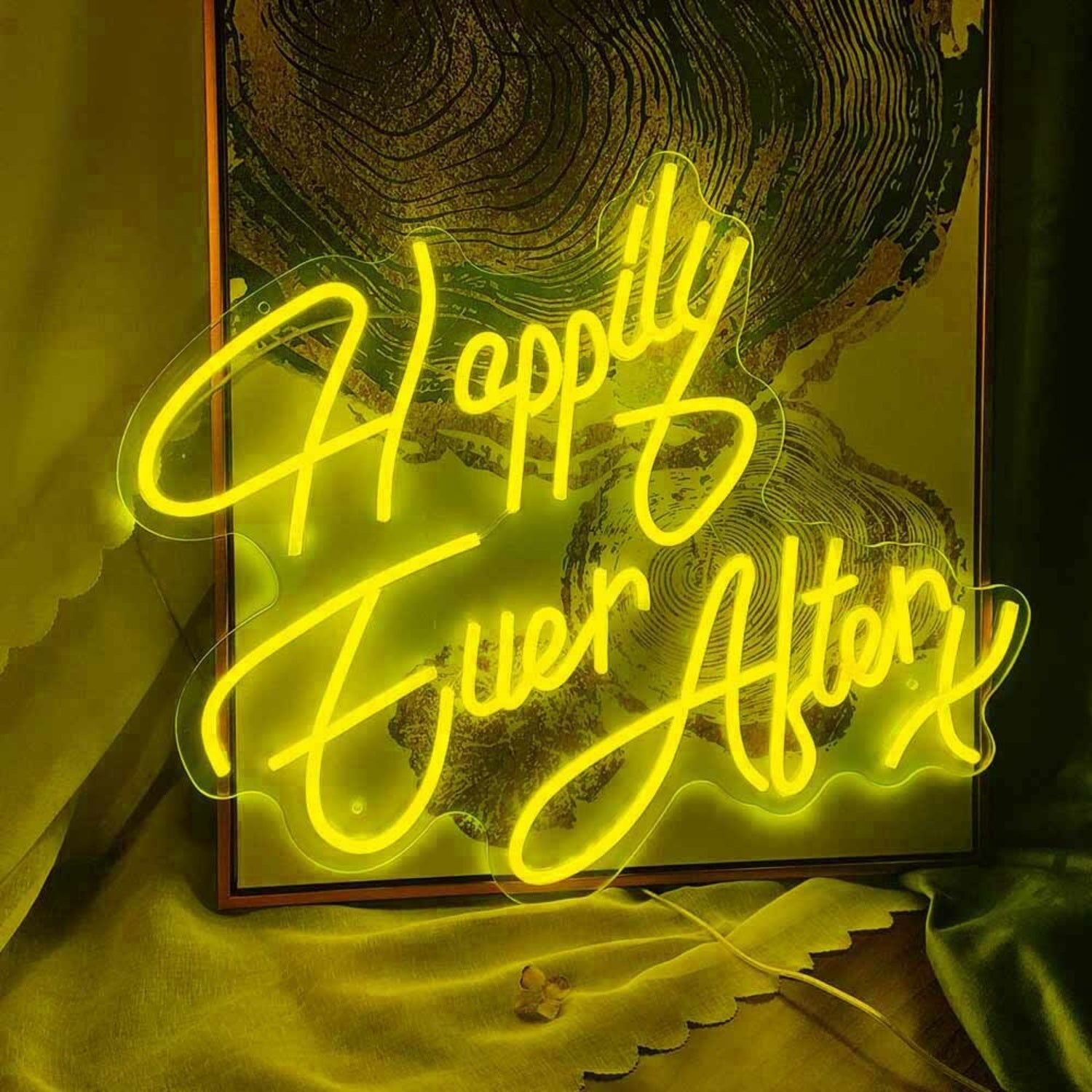 Happily Ever After Wedding Decor Neon Sign | Shineneon