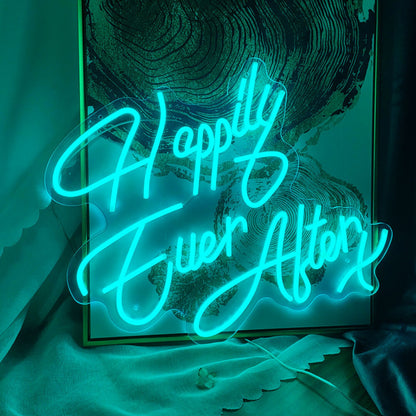 Happily Ever After Wedding Decor Neon Sign | Shineneon