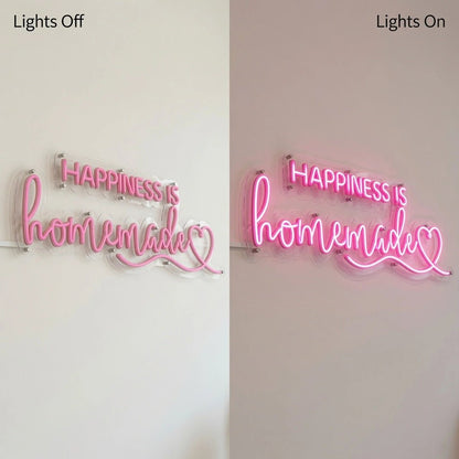 Happiness Is Homemade LED Neon Sign - Shineneon