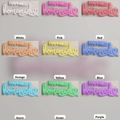 Happiness Is Homemade LED Neon Sign - Shineneon