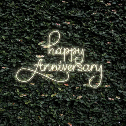 Happy Anniversary Neon Sign | Shineneon