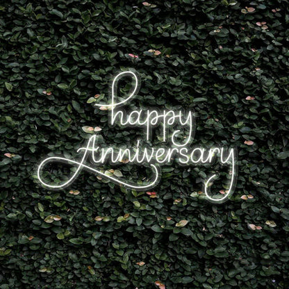 Happy Anniversary Neon Sign | Shineneon