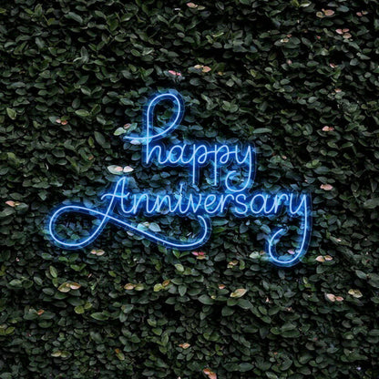 Happy Anniversary Neon Sign | Shineneon