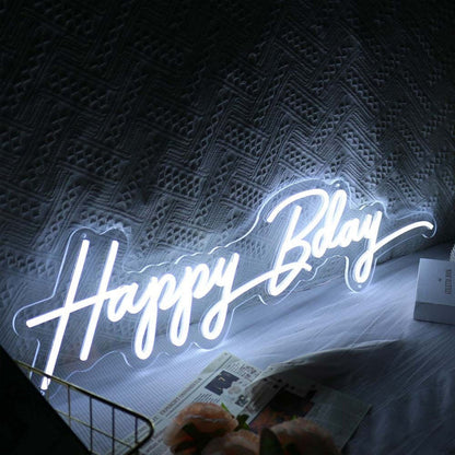 Happy Bday Led Neon Sign - Shineneon