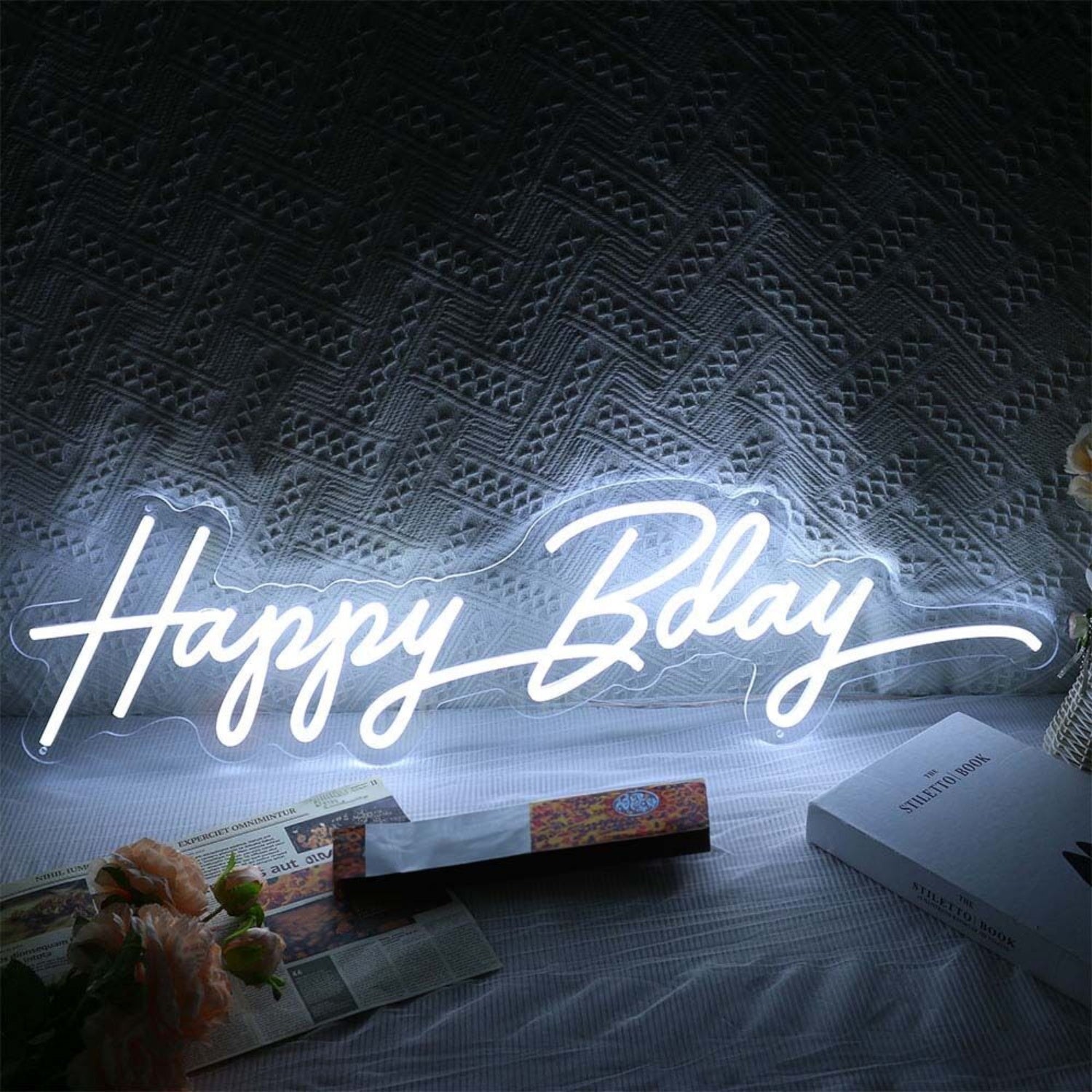 Happy Bday Led Neon Sign - Shineneon