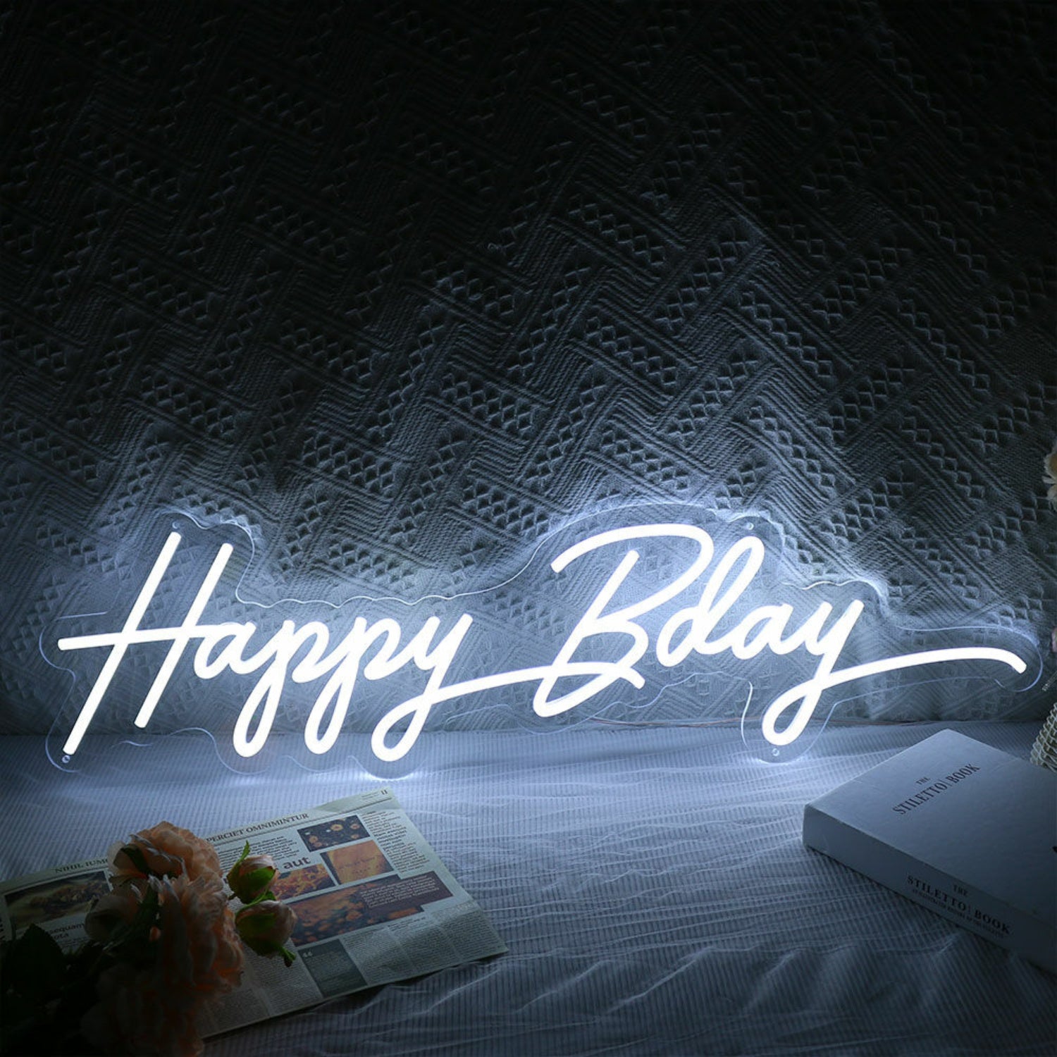 Happy Bday Led Neon Sign - Shineneon