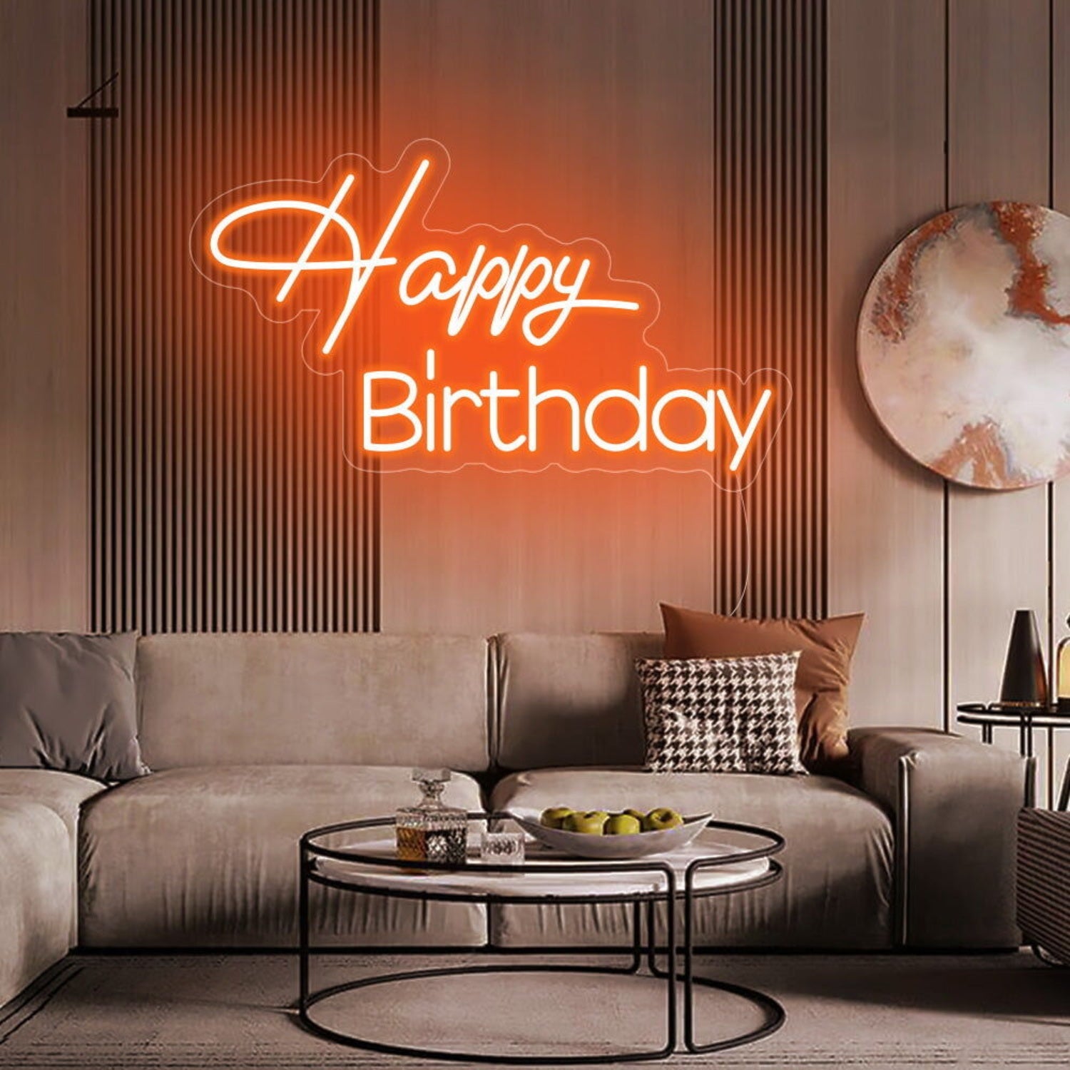 Happy Bday Neon Sign | Shineneon
