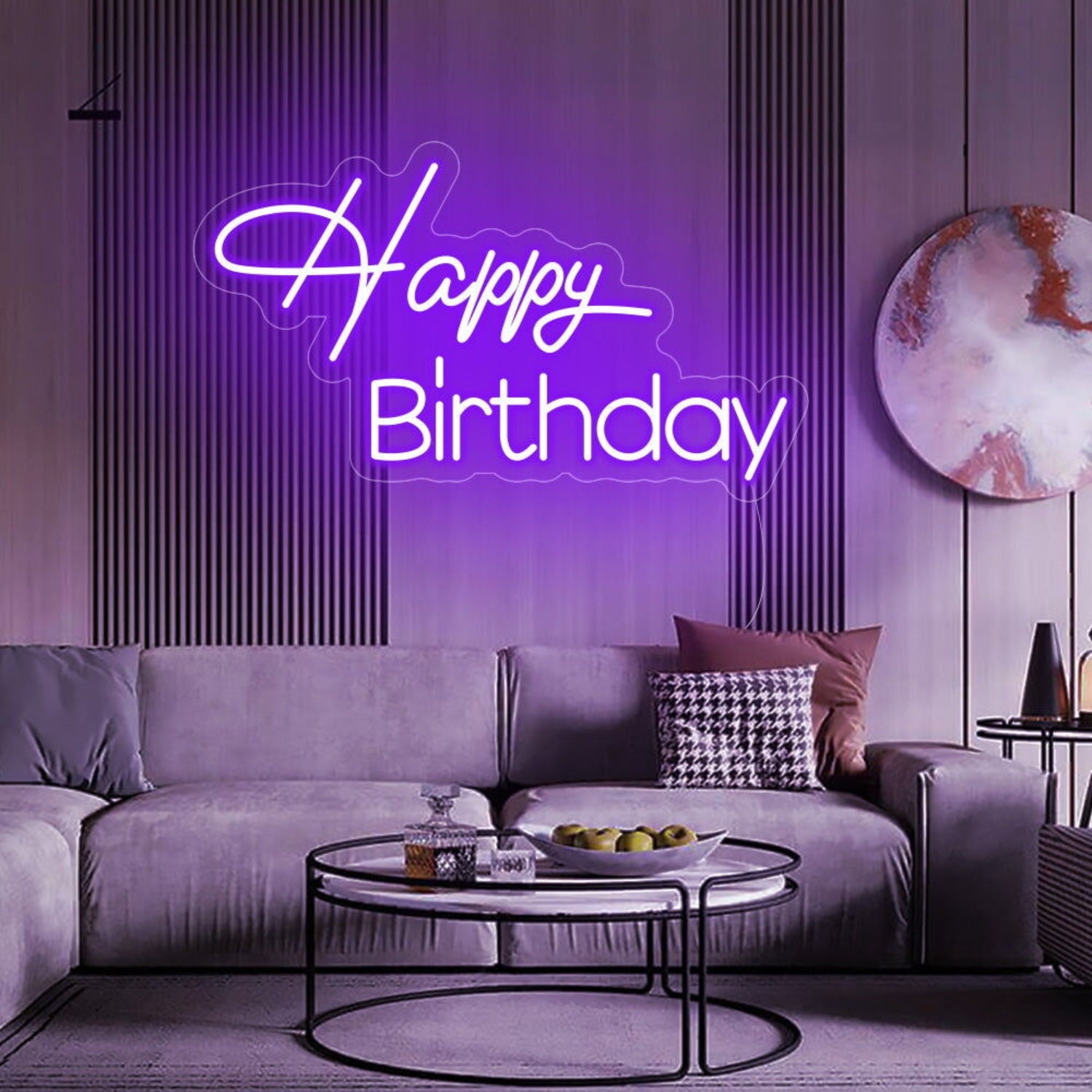 Happy Bday Neon Sign | Shineneon