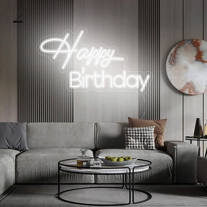 Happy Bday Neon Sign | Shineneon
