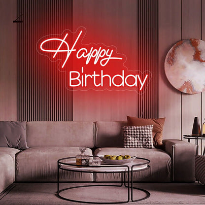 Happy Bday Neon Sign | Shineneon