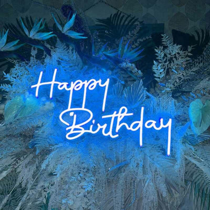Happy Birthday Celebration Deco Neon Sign | Shineneon