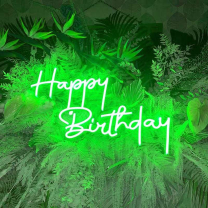 Happy Birthday Celebration Deco Neon Sign | Shineneon