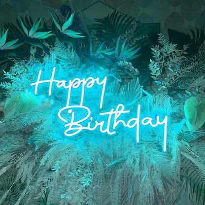 Happy Birthday Celebration Deco Neon Sign | Shineneon