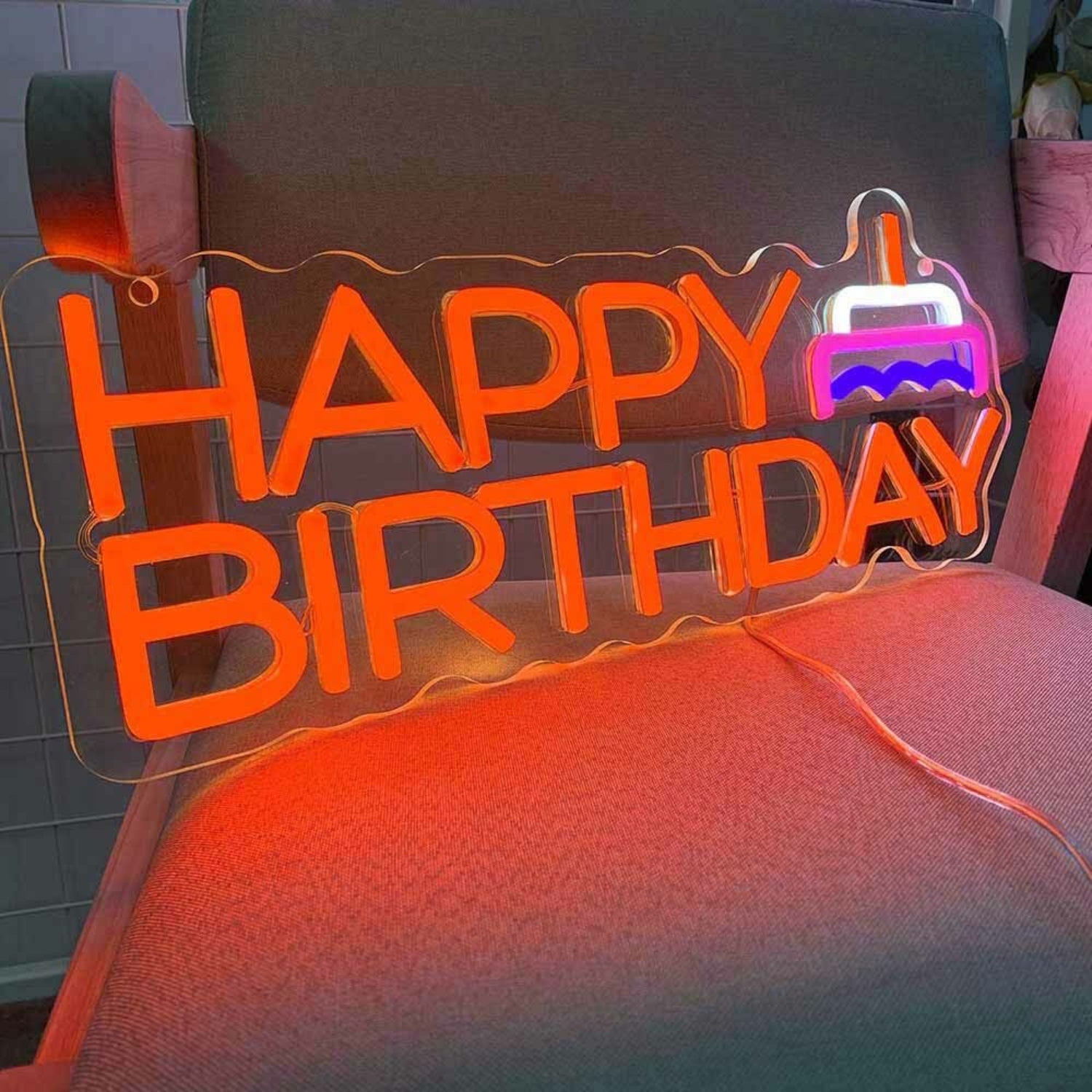Happy Birthday Celebration Neon Sign | Shineneon