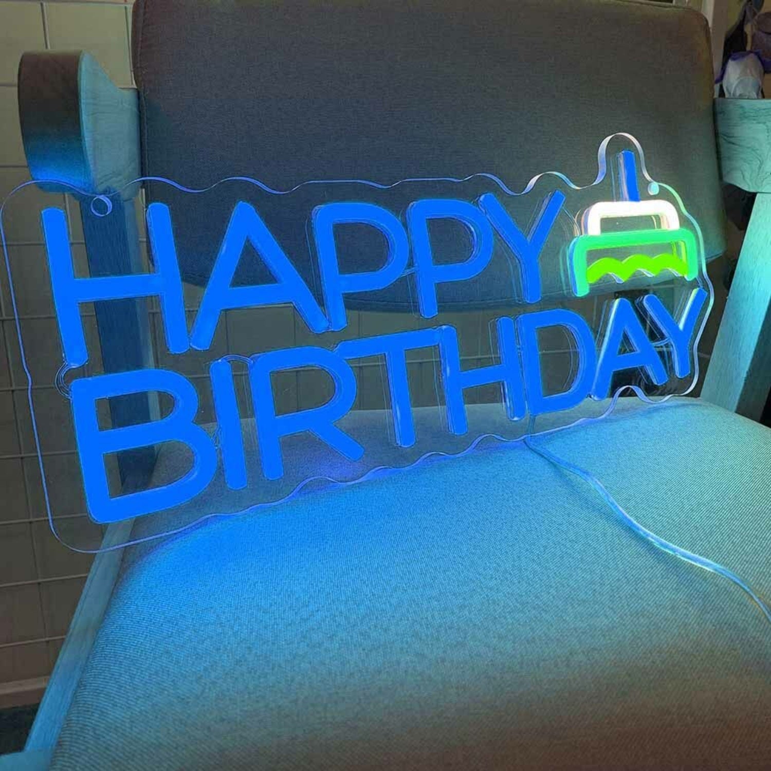 Happy Birthday Celebration Neon Sign | Shineneon