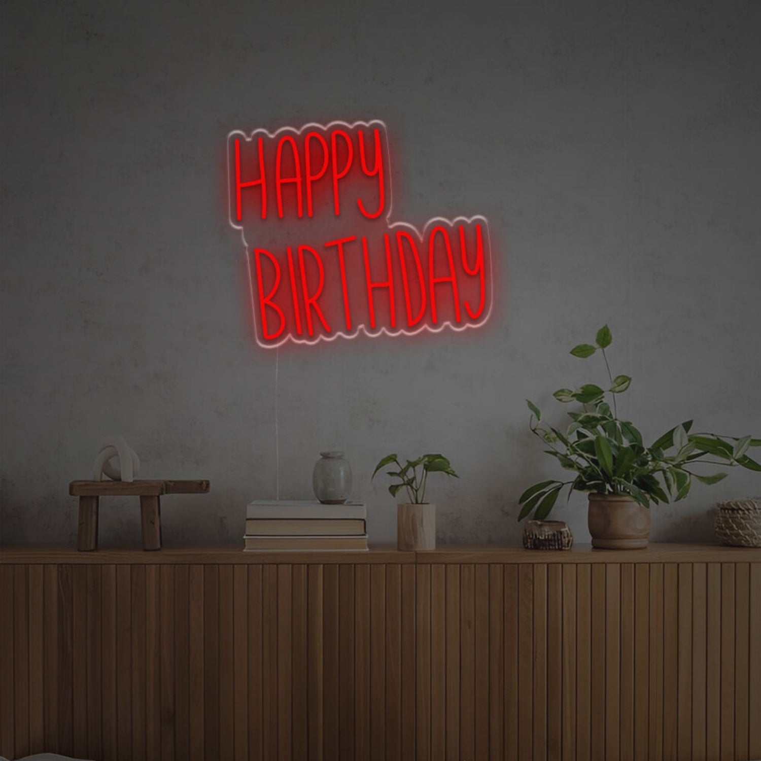 Happy Birthday For Family Led Neon Sign | Shineneon