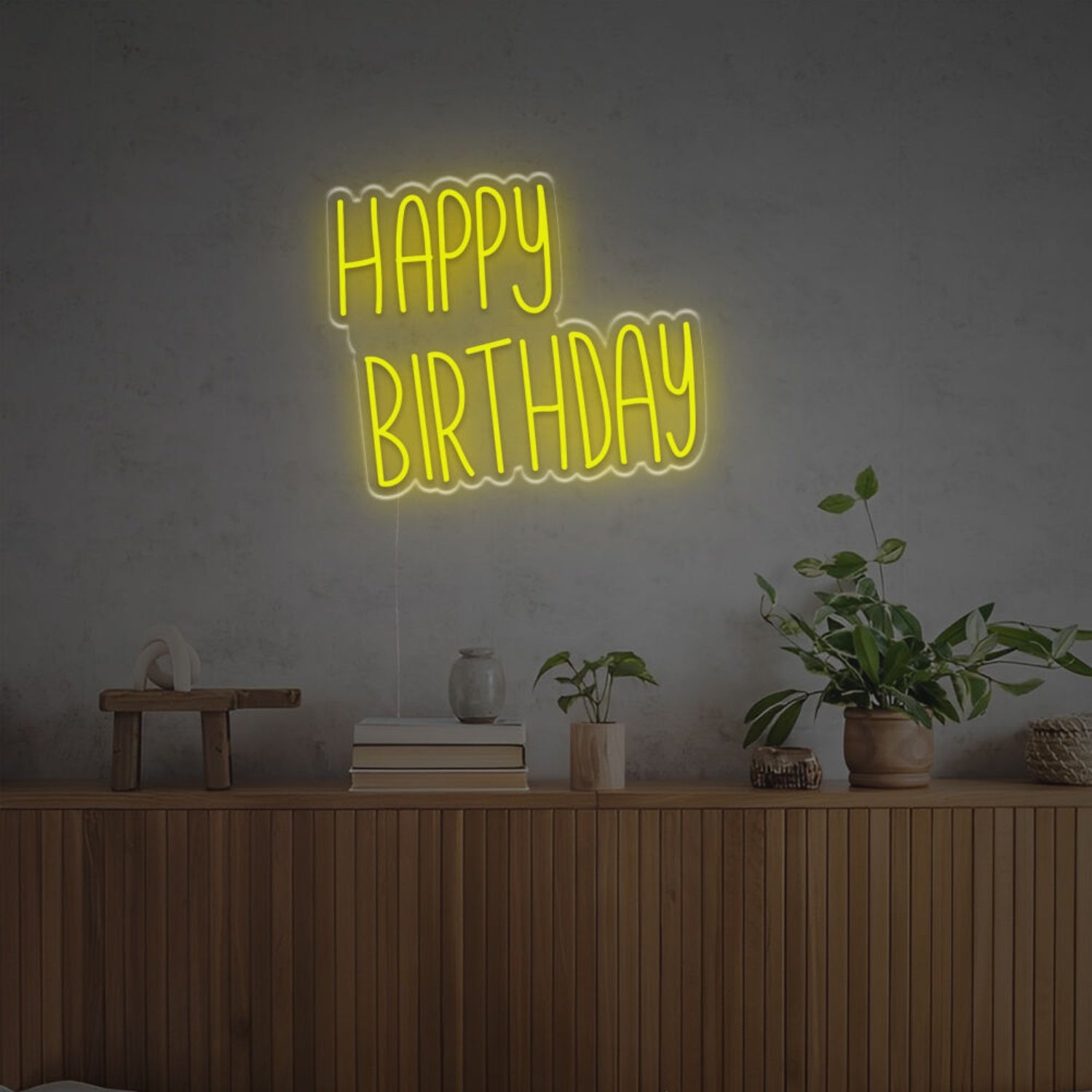 Happy Birthday For Family Led Neon Sign | Shineneon